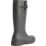 Hunter Field Downpour  Size 4 Womens Black Non Safety Wellies