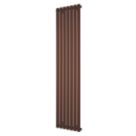 Ximax Fortuna 1800mm x 526mm 3795BTU Black / Copper Vertical Designer Radiator