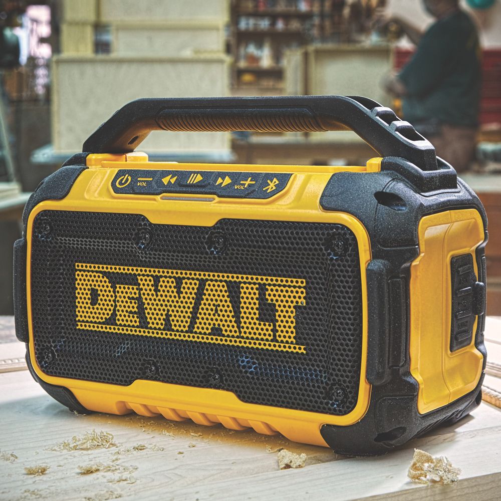 Dewalt deals bluetooth speaker