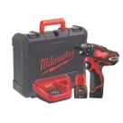 Milwaukee M12 BD-202C 12V 2 x 2.0Ah Li-Ion RedLithium  Cordless Sub-Compact Screwdriver