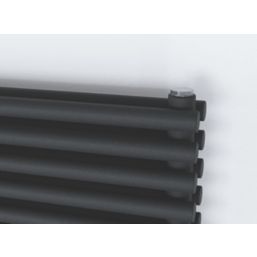 Ximax Gamba 610mm x 1200mm 4403BTU Anthracite Horizontal Designer Radiator