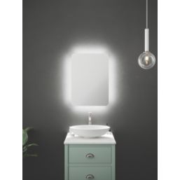 Light Tech Mirrors Karsen Rectangular Illuminated LED Mirror With 3100lm LED Light 500mm x 700mm