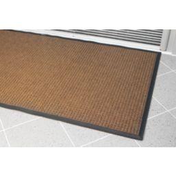 COBA Superdry Entrance Mat Brown 0.9m x 0.6m x 7mm
