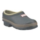 Hunter Gardener Size 6 Womens Dark Green Waterproof Slip-On Non Safety Work Clogs