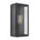 Zink Minerva Outdoor Wall Box Lantern Black