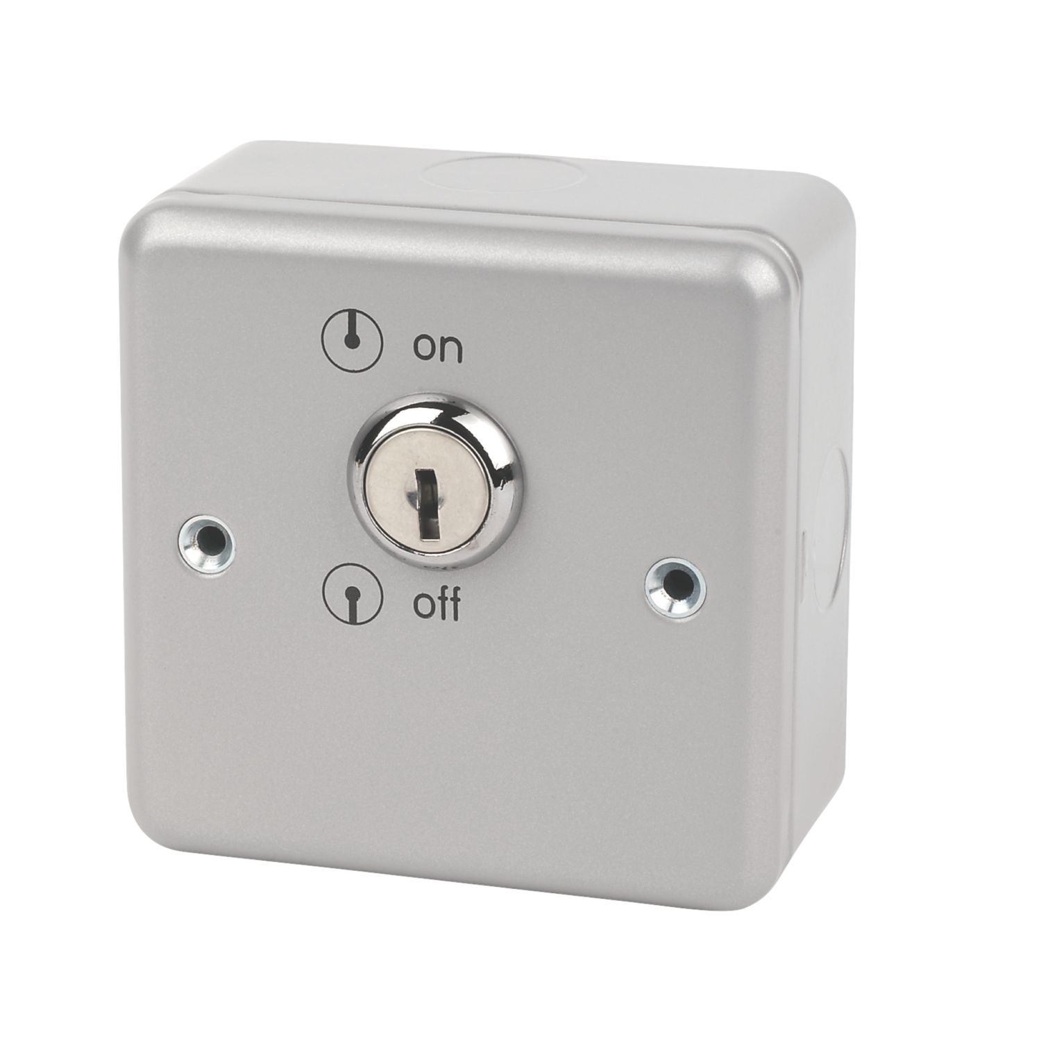 MK Metalclad Plus 20A 1-Gang DP Metal Clad Key Switch (29973)