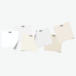 LickPro  White Peel & Stick Paint Samples 6 Pack