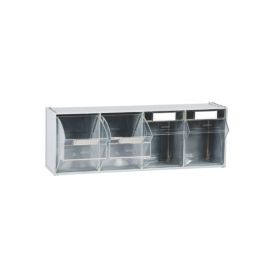 Barton Clearbox Single-Sided Storage System with Tilt Bins 600mm x 179mm