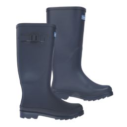 Regatta Fairweather III Size 8 Womens Navy Non Safety Wellies