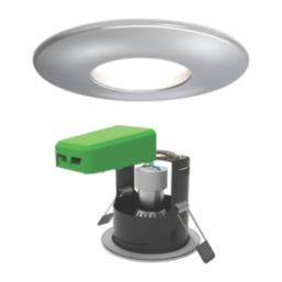 4lite  Fixed  Fire Rated LED Smart Downlights Chrome 5W 440lm 6 Pack