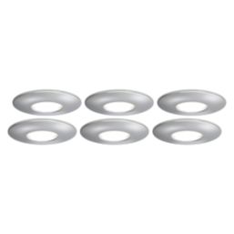 4lite  Fixed  Fire Rated LED Smart Downlights Chrome 5W 440lm 6 Pack