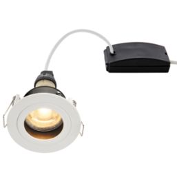 LAP Cast Baffle Fixed  Anti-Glare Recessed Downlight White