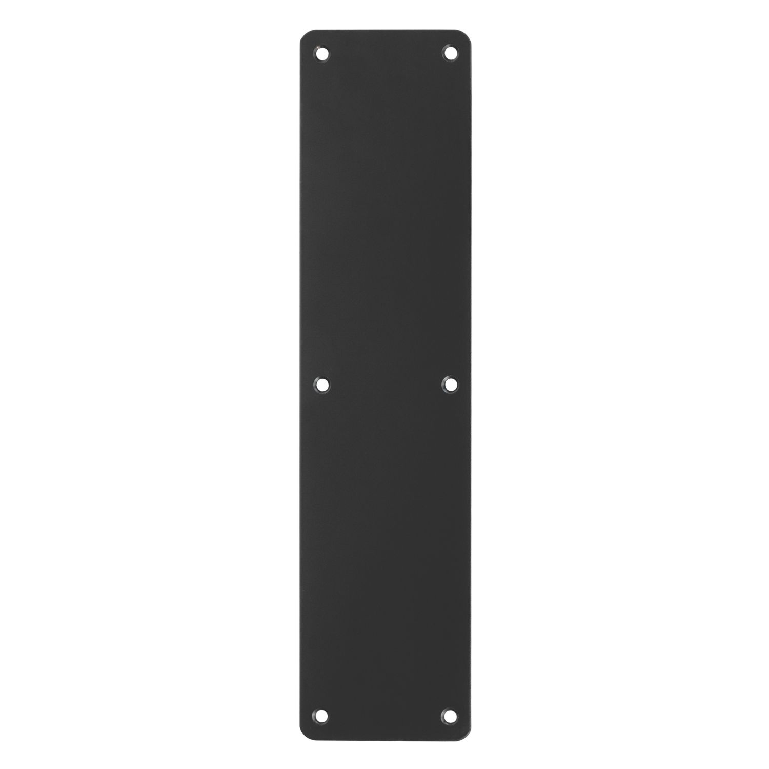 Eclipse Fire Rated Finger Plate Matt Black 75mm x 305mm (299KW)