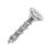 Rawlplug R-PVS TX Countersunk Self Drilling Woodscrews 3mm x 16mm 1000 Pack