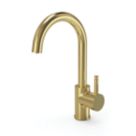 ETAL  Single Lever 3-in-1 Boiling Water Kitchen Tap Brushed Brass