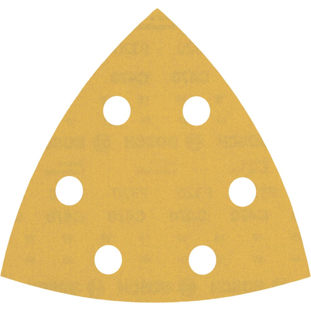 Bosch Expert C470 320 Grit 6Hole Punched MultiMaterial Sanding Sheets