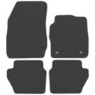 Car Mat Co. Ford Fiesta 2011 - 2017 Rubber Car Mats 4 Piece Set