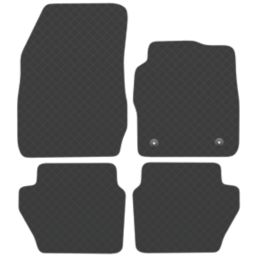 Car Mat Co. Ford Fiesta 2011 - 2017 Rubber Car Mats 4 Piece Set