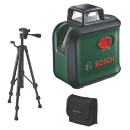 Bosch AdvancedLevel 360 0603663B07 Green Self-Levelling Cross-Line Laser with Tripod