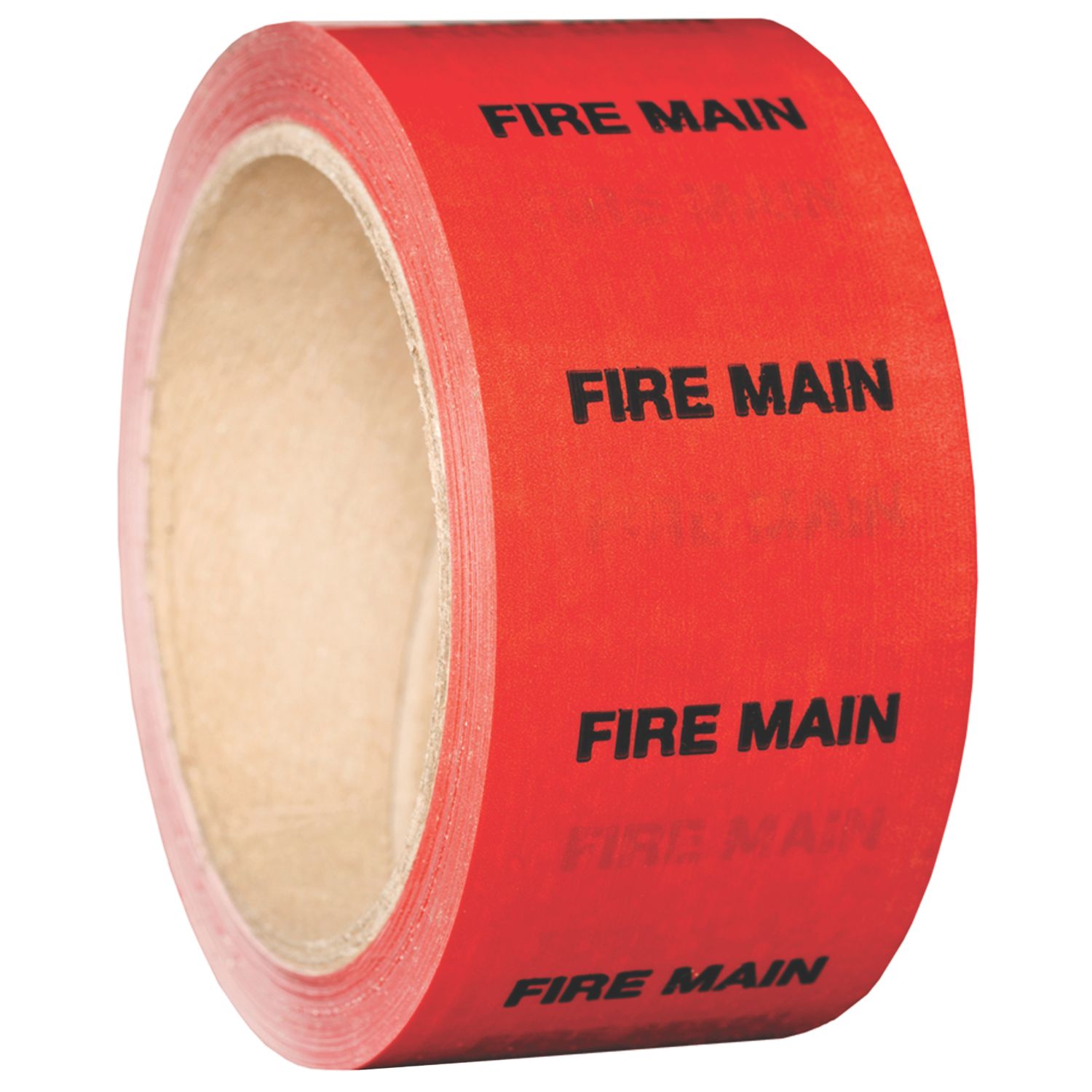 Essentials Fire Main Pipe Marking Tape Red 33m x 50mm (299YU)