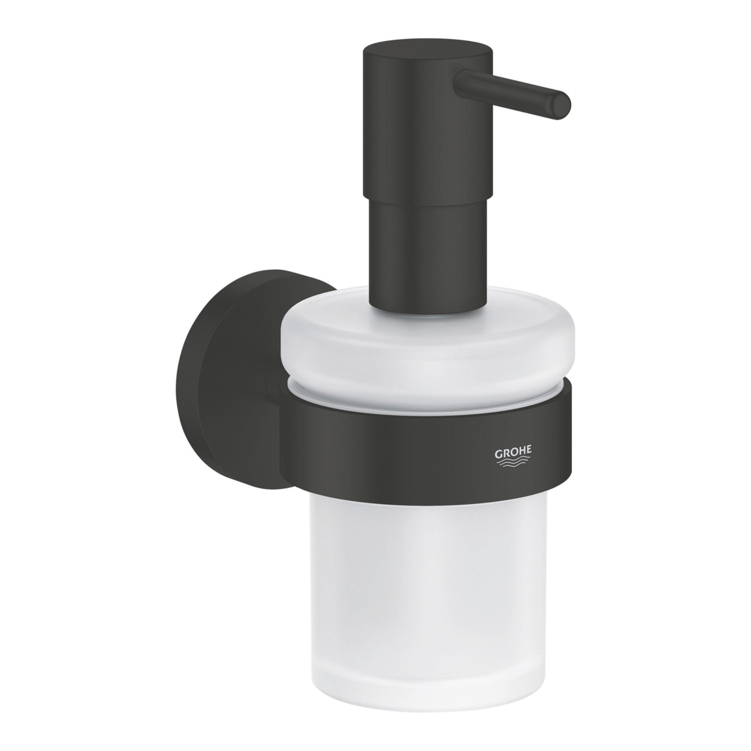 Grohe Start Soap Dispenser with Holder Matt Black 160ml (299YX)