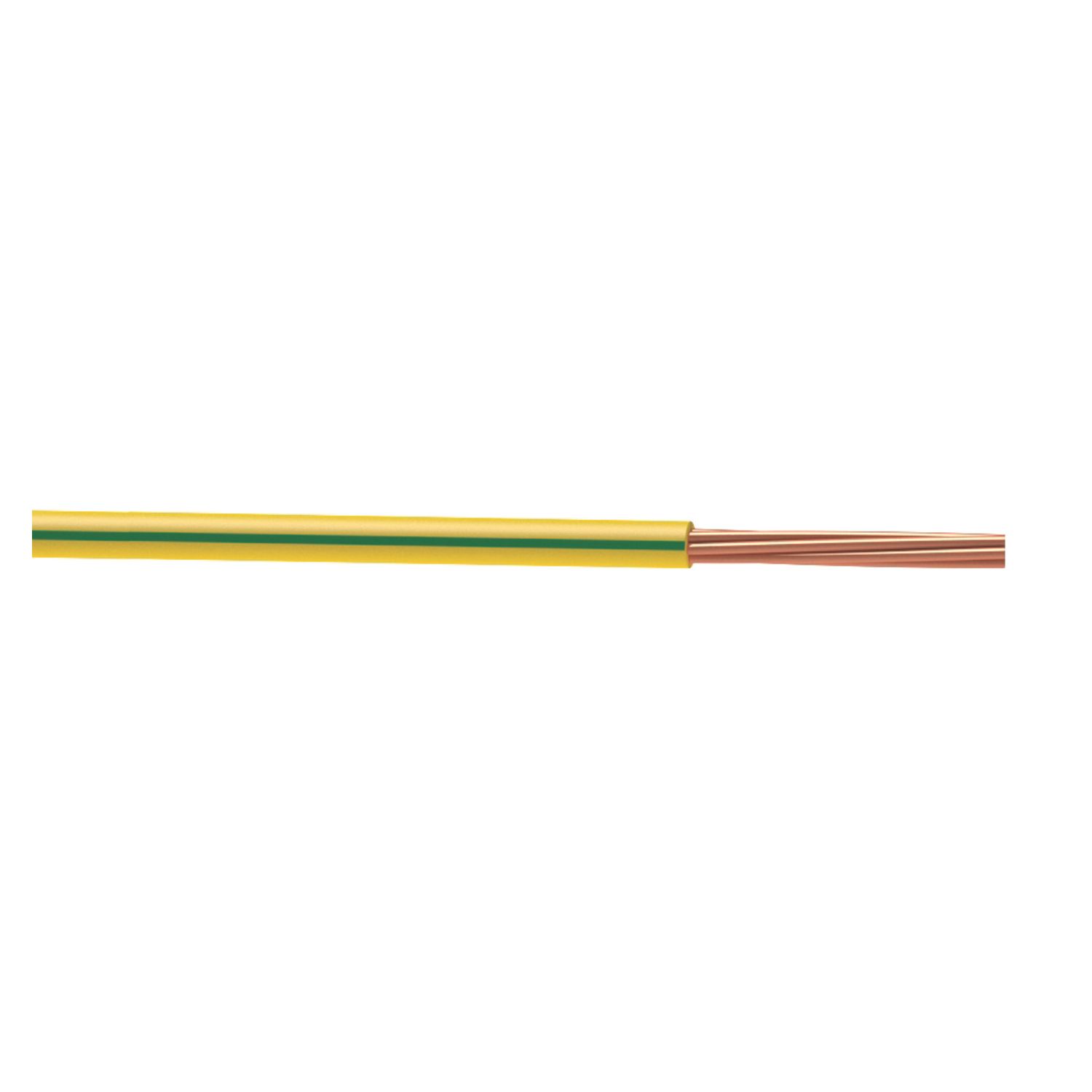 Time 6491X Green/Yellow 1-Core 10mm² Conduit Cable 50m Drum (30011)