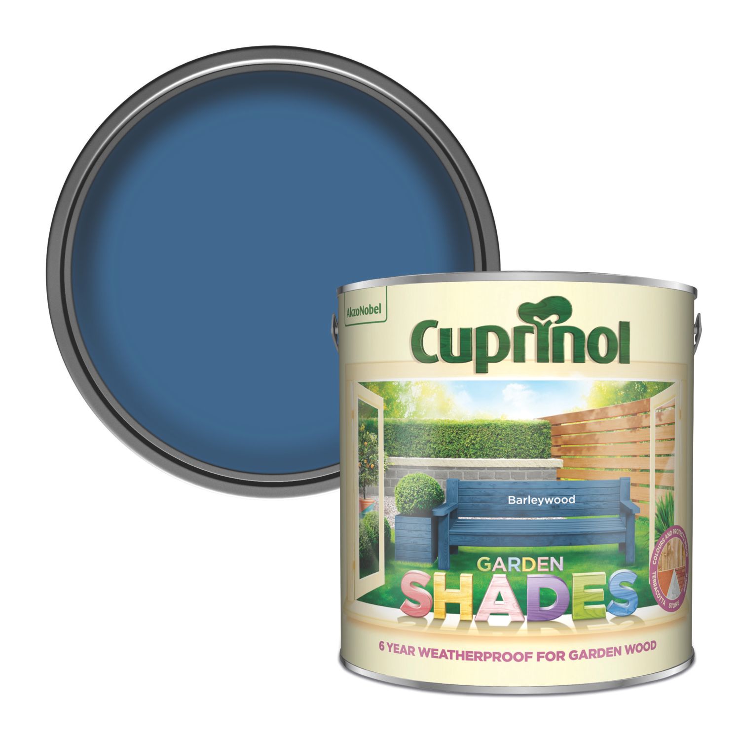 Cuprinol 2.5Ltr Barleywood Matt Wood Paint (30012)
