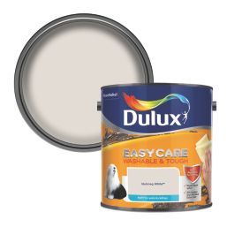 Dulux EasyCare Washable & Tough 2.5Ltr Nutmeg White Matt Emulsion  Paint