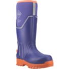 Muck Boots Grit S5 Size 9  Blue  Safety Wellies