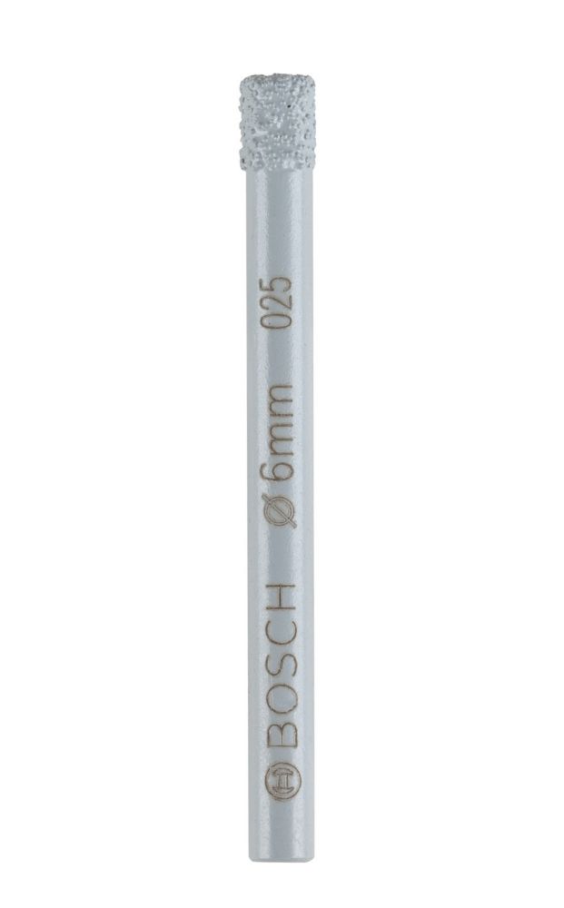 Bosch Expert Straight Shank Diamond Tile Drill Bit 6mm X 66mm Screwfix