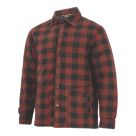 Site  Fleece Shirt Jacket Red/Black Small 35-37" Chest