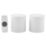 Byron  Plug-In Wireless Door Chime Kit White