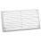 Map Vent Fixed Louvre with Flyscreen Vent White 152mm x 76mm