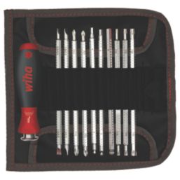 Wiha System 6  Screwdriver & Interchangeable Blades 12 Piece Set