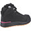 Hard Yakka W 3056 Metal Free Womens Lace & Zip Safety Boots Black Size 7