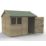 Forest Timberdale 10' x 8' 6" (Nominal) Reverse Apex Tongue & Groove Timber Shed