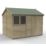 Forest Timberdale 10' x 8' 6" (Nominal) Reverse Apex Tongue & Groove Timber Shed