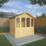 Mercia Traditional 7' x 5' (Nominal) Apex Timber Summerhouse