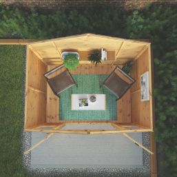 Mercia Traditional 7' x 5' (Nominal) Apex Timber Summerhouse