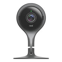 Google Nest NC1102GB Mains-Powered Black Wired 1080p Indoor Bullet Smart Home Camera