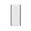 Essentials Semi-Framed Shower Enclosure Side Panel Matt Black 900mm