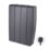 TCP  700W Electric Wall-Mounted Convector Heater Black