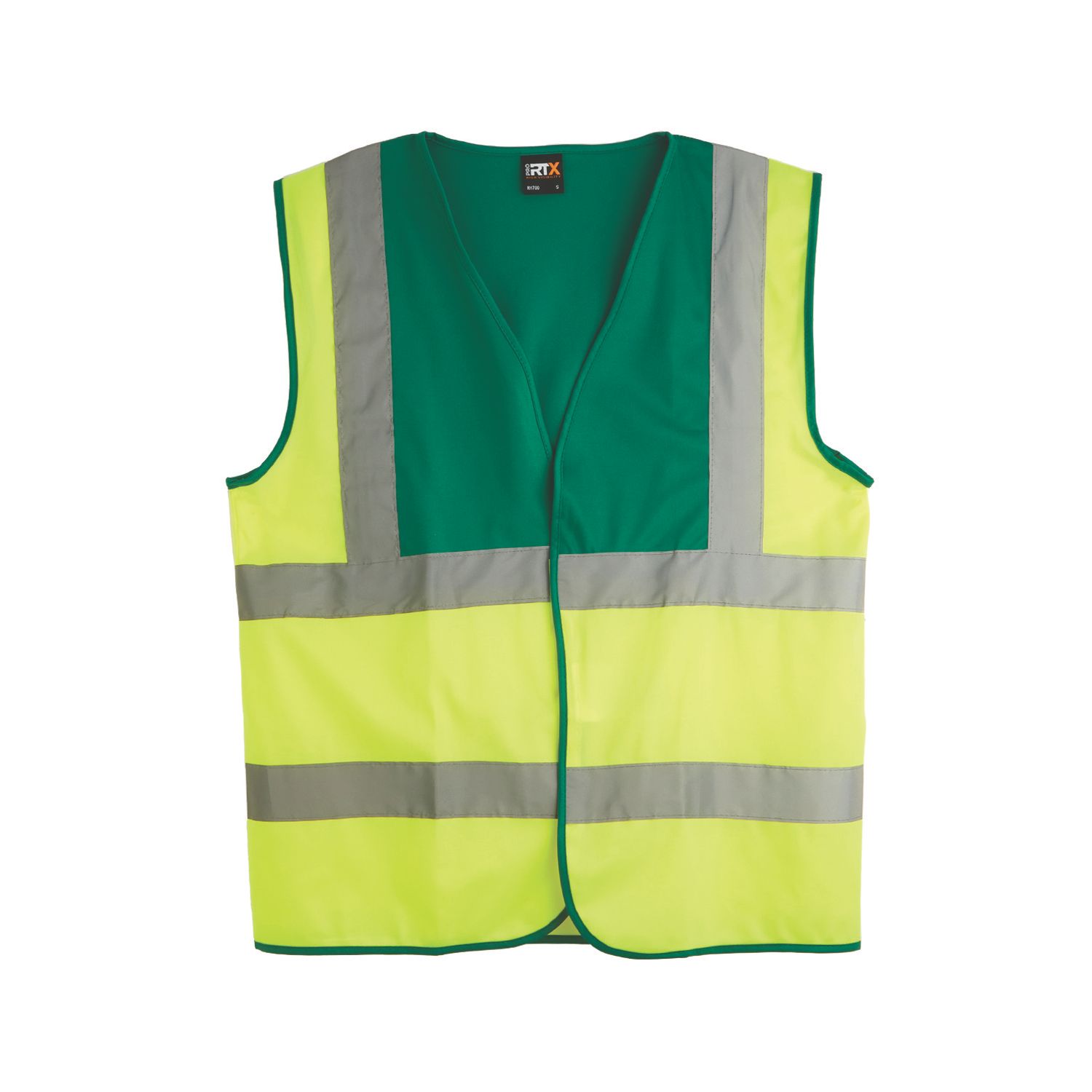 Pro RTX High Visibilty Waistcoat Yellow / Paramedic Green 3X Large 56" Chest (301AL)