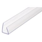Radmat Building Materials  Clear 16mm Polycarbonate C-Profile 3000mm x 30mm
