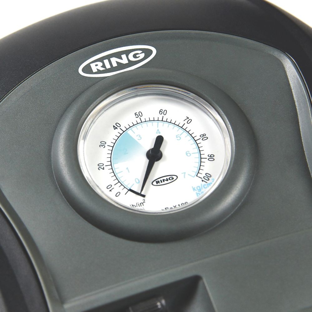 Ring 12v deals analogue tyre inflator