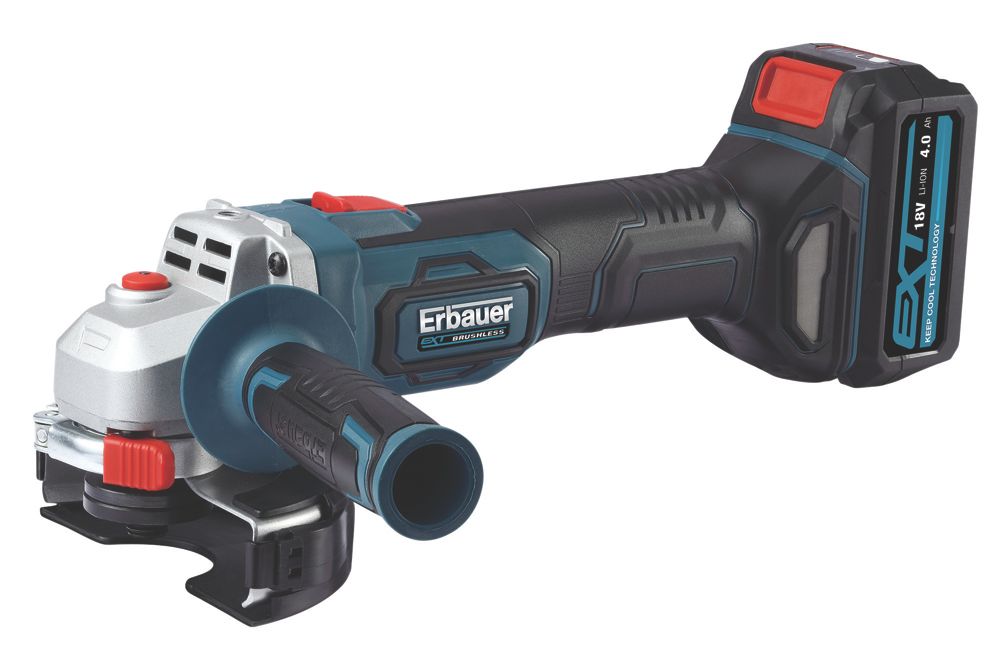 Makita DGA452Z 18V Li-Ion LXT 4 1/2 Cordless Angle Grinder - Bare -  Screwfix