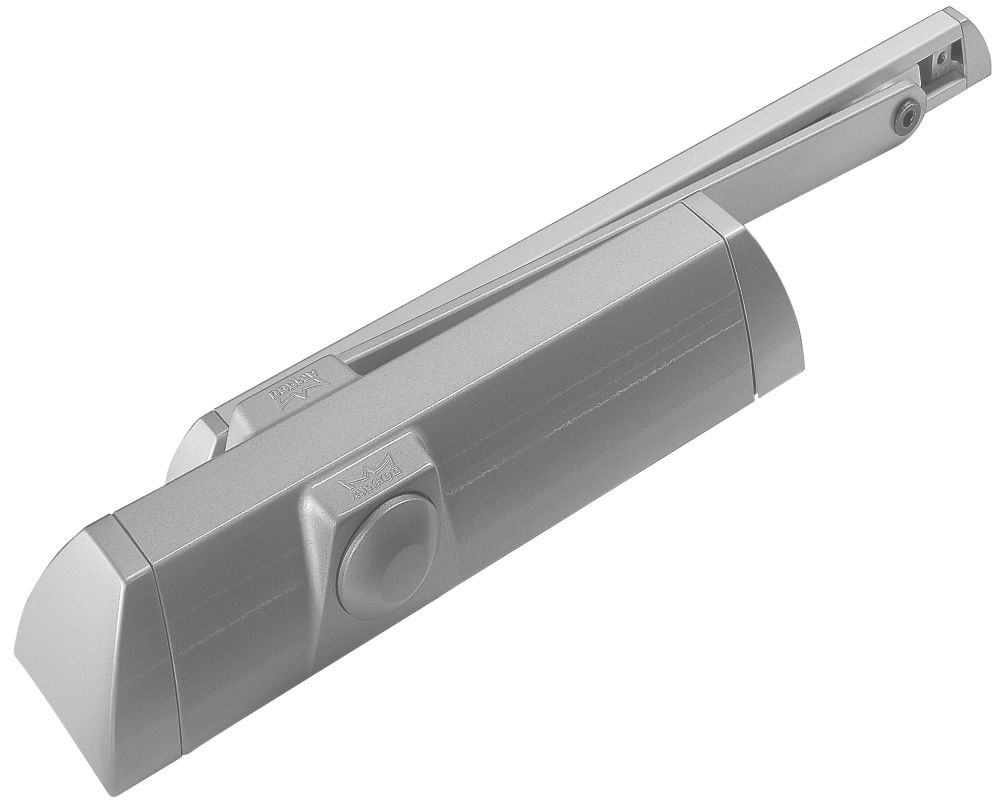 Frelan Hardware Concealed Door Closer, Satin Chrome - Web Ironmongery UK