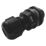 ABB Plastic Quick-Connect Cable Glands 25.2mm Black 10 Pack