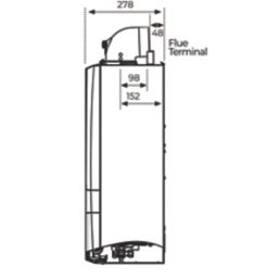 Ideal Heating Logic Max Heat2 H18 Gas/LPG Heat Only Boiler - Screwfix