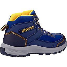 CAT Elmore Mid    Safety Trainer Boots Navy Size 9